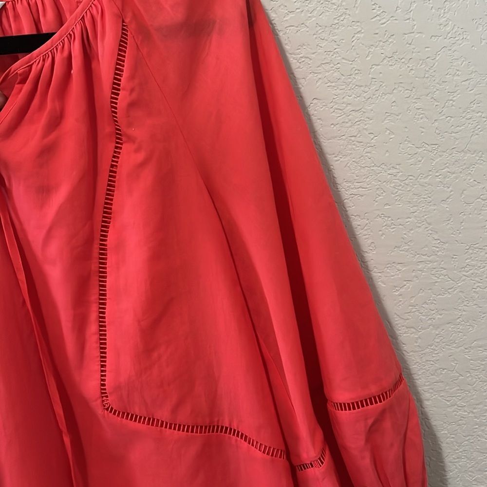 TRINA TURK Lightweight Joplin Top, Color Slushie, Size XS - Picture 6 of 11